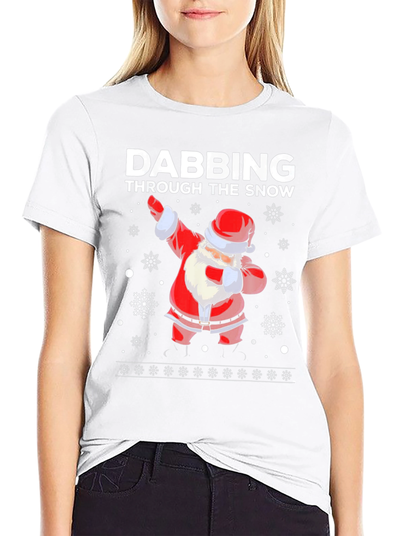 Dabbing Santa Christmas T-Shirt