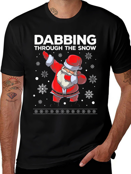 Dabbing Santa Christmas T-Shirt