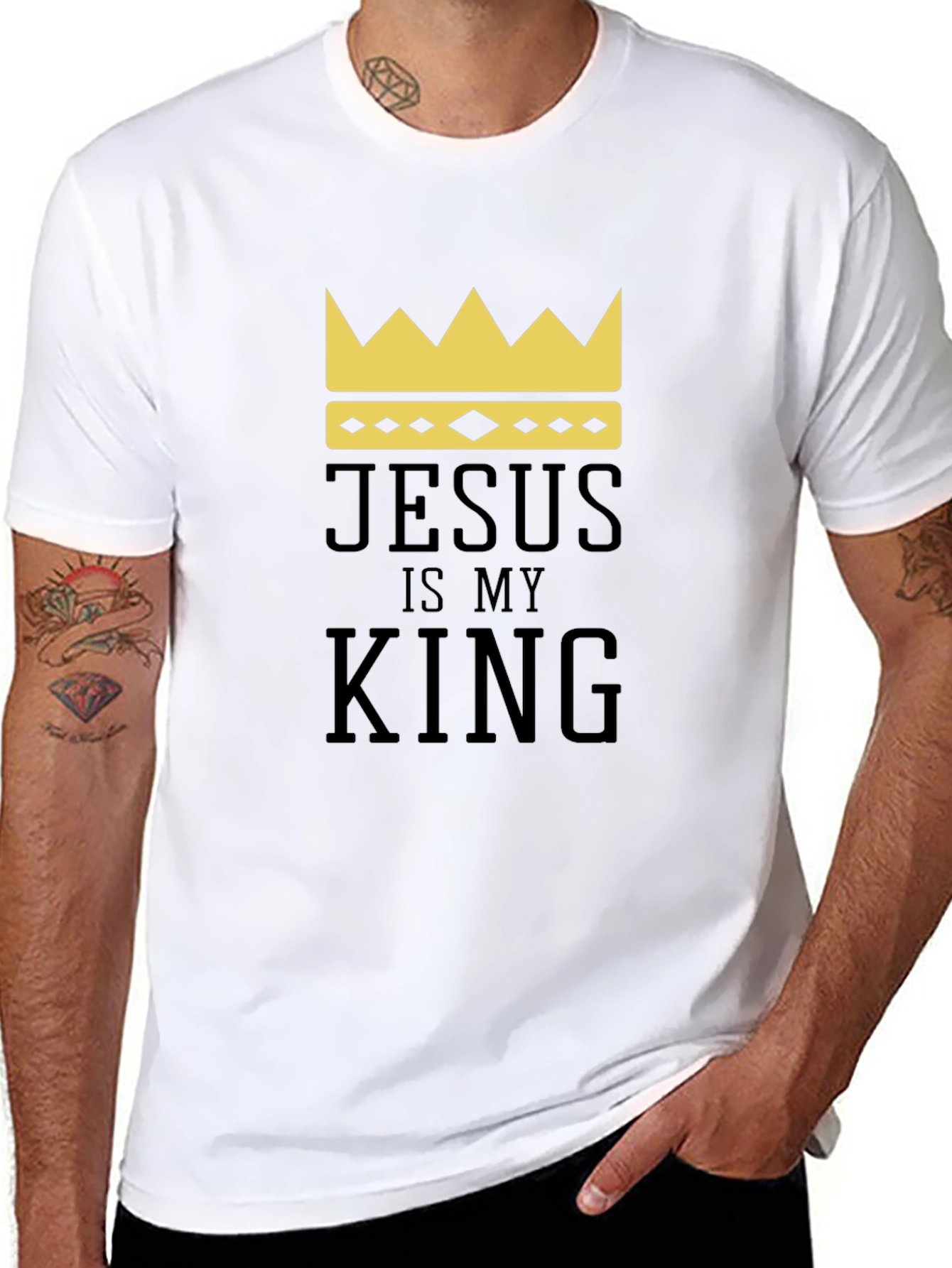 Jesus Is My King Graphic T-Shirt