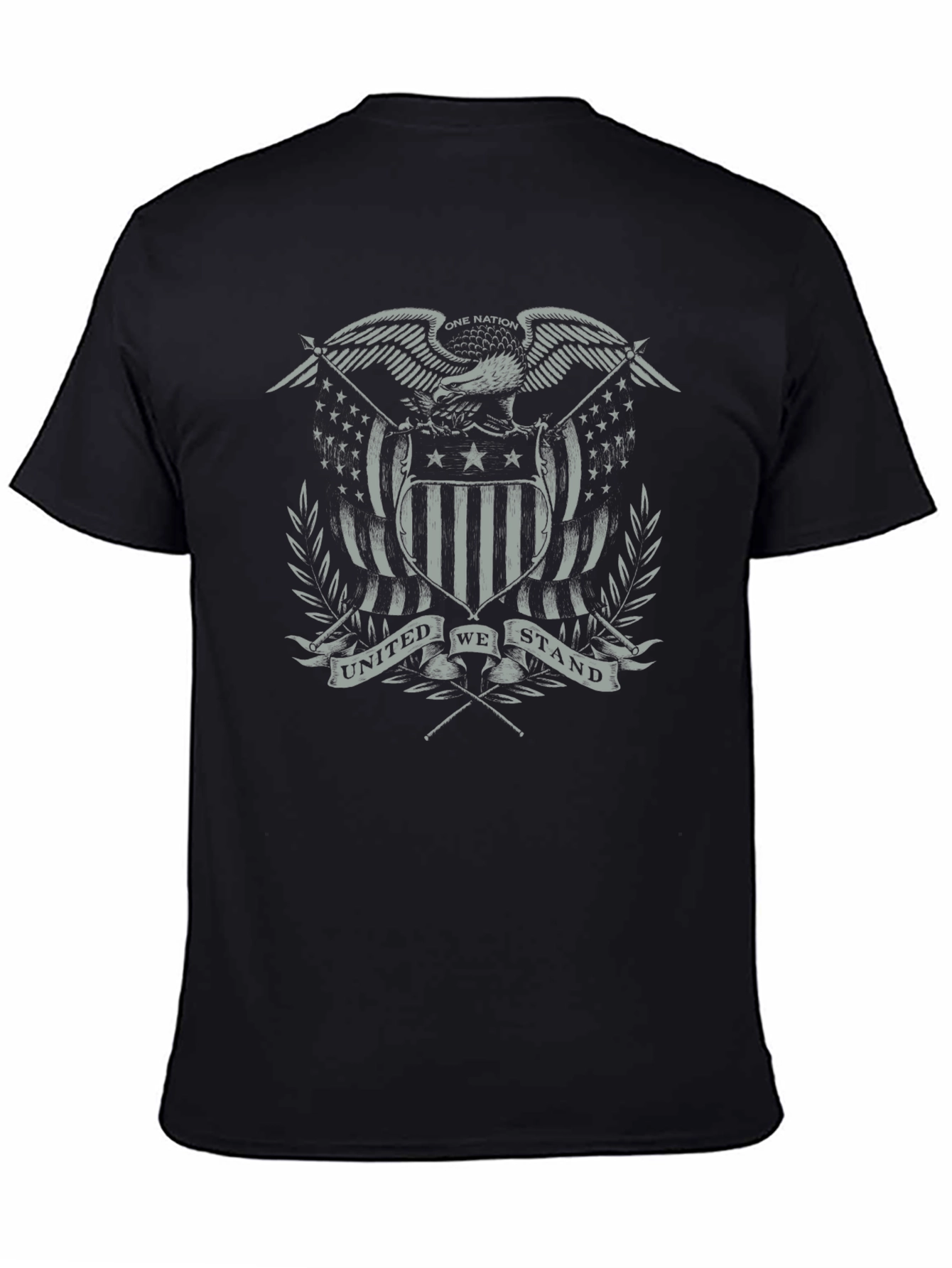 Patriotic United We Stand Graphic T-Shirt