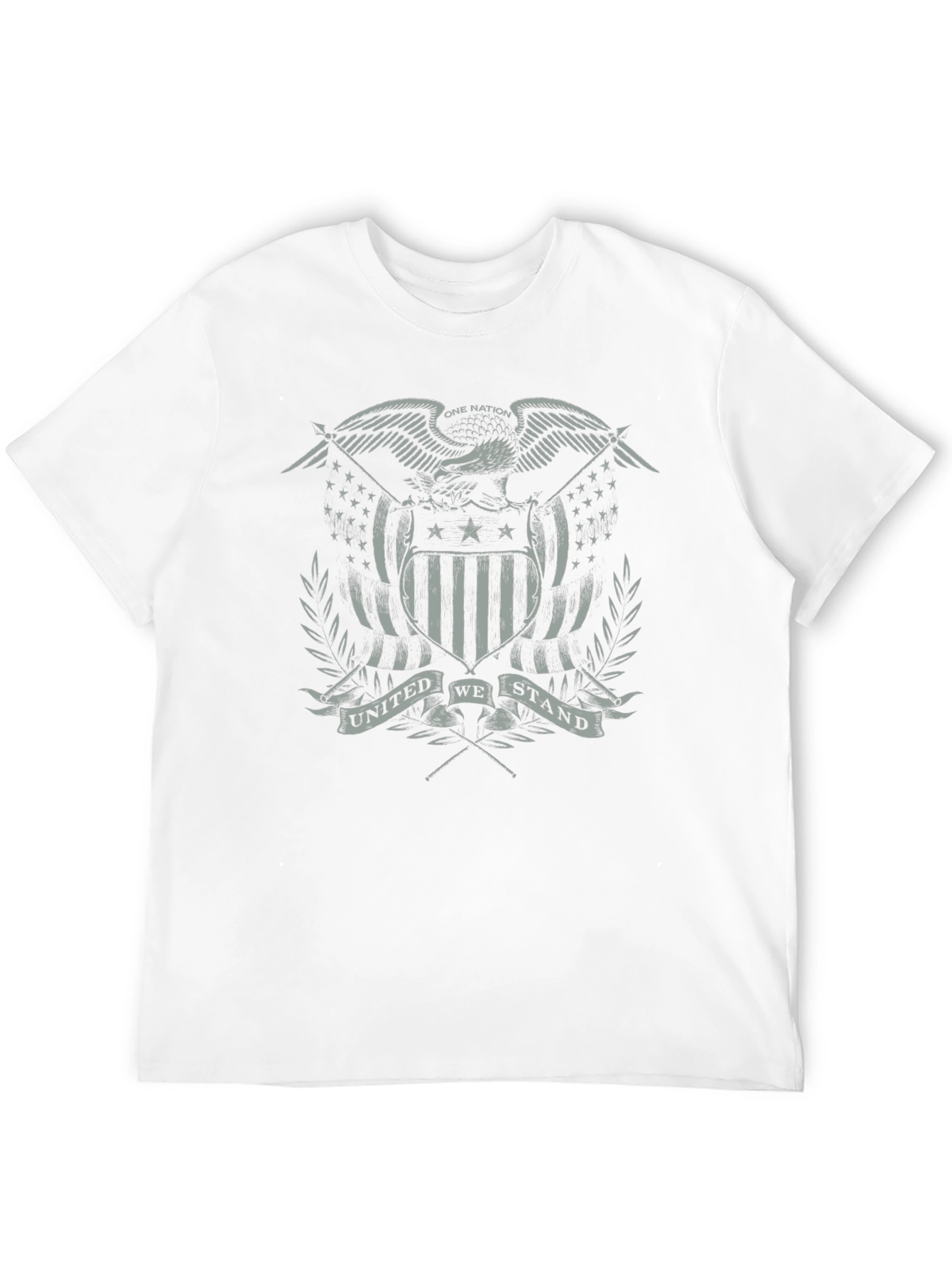 Patriotic United We Stand Graphic T-Shirt