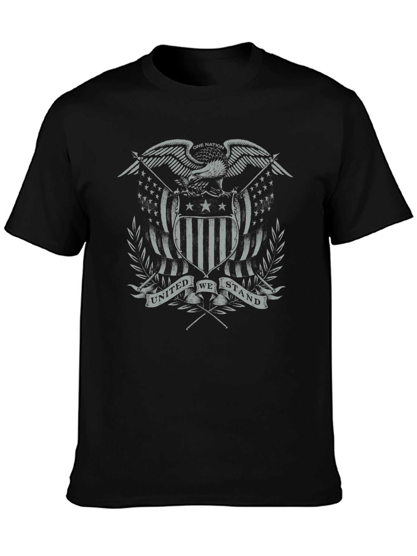 Patriotic United We Stand Graphic T-Shirt