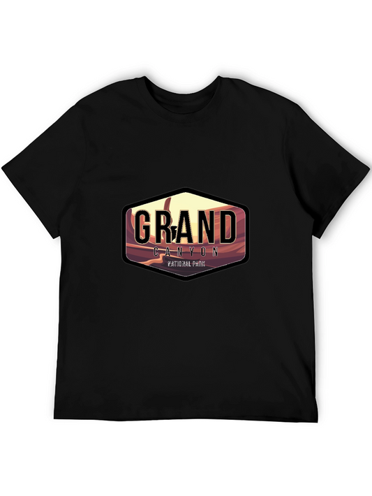 Grand Canyon National Park Black Graphic T-Shirt