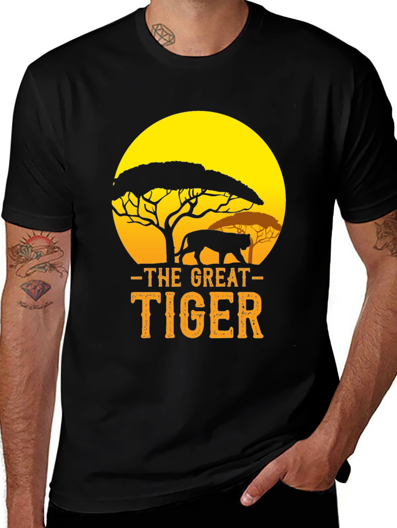 The Great Tiger Graphic T-Shirt