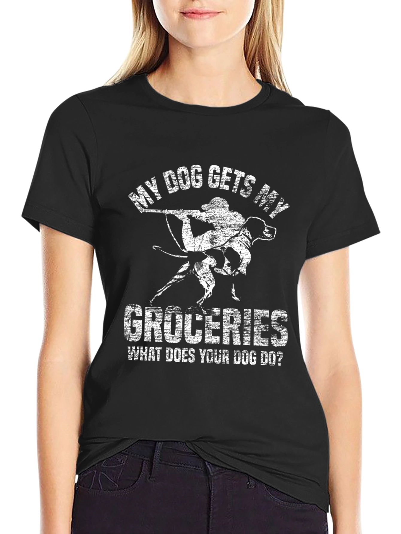 My Dog Gets My Groceries T-Shirt