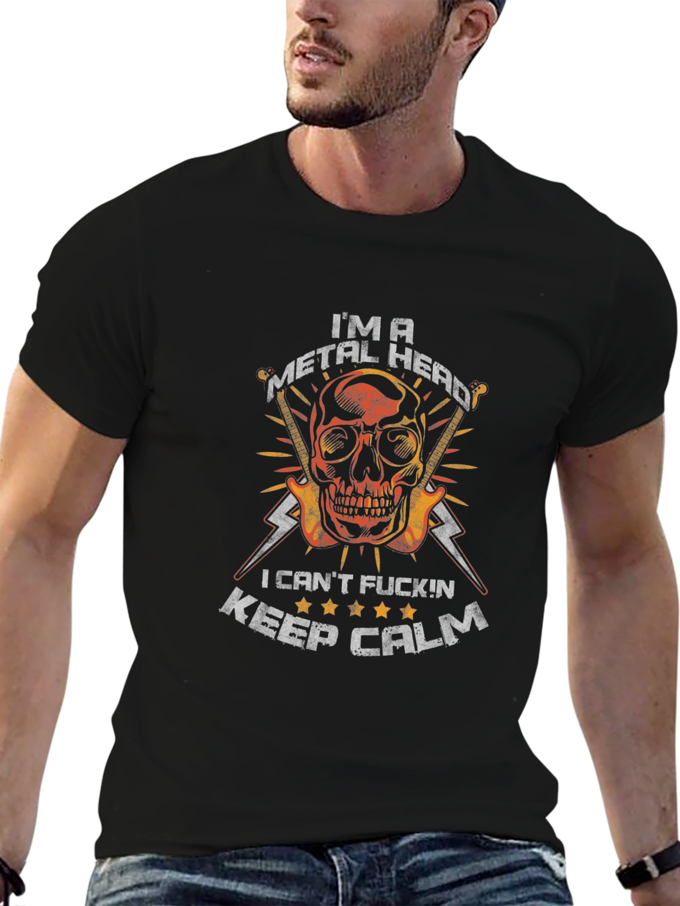 Im A Metal Head Graphic T-Shirt