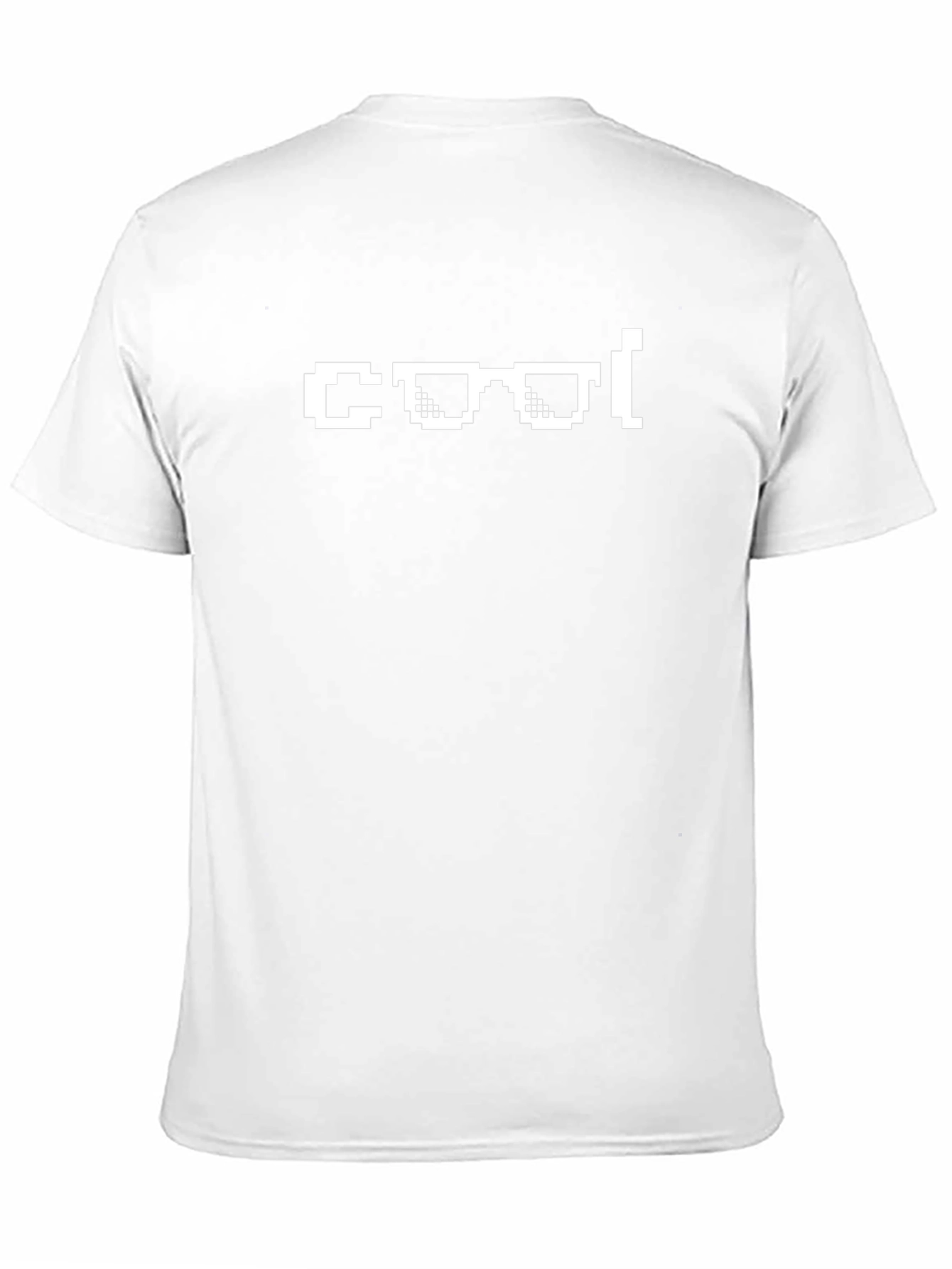 Cool Pixel Sunglasses Black T-Shirt