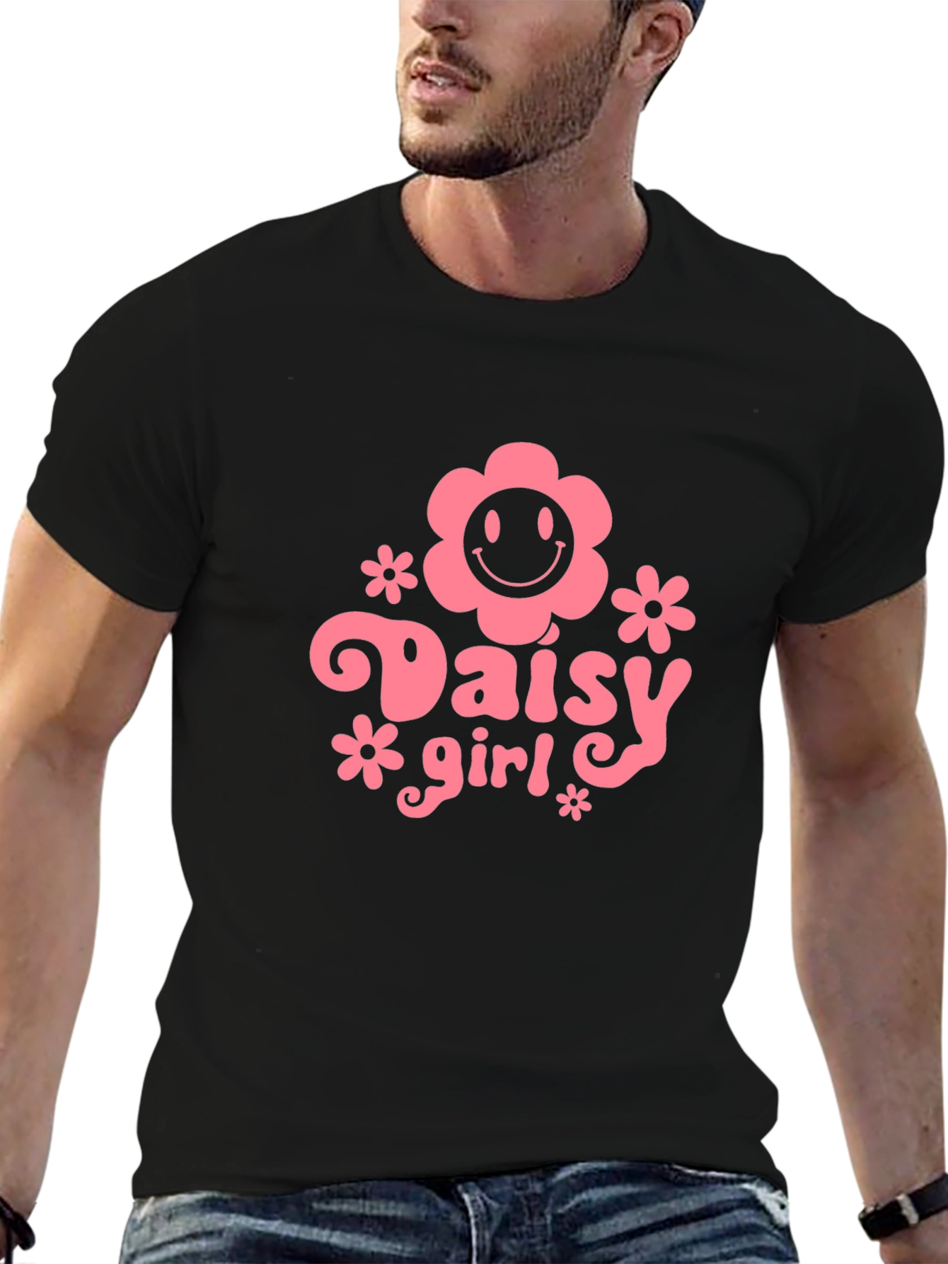 Daisy Girl Graphic Tee - Retro Style