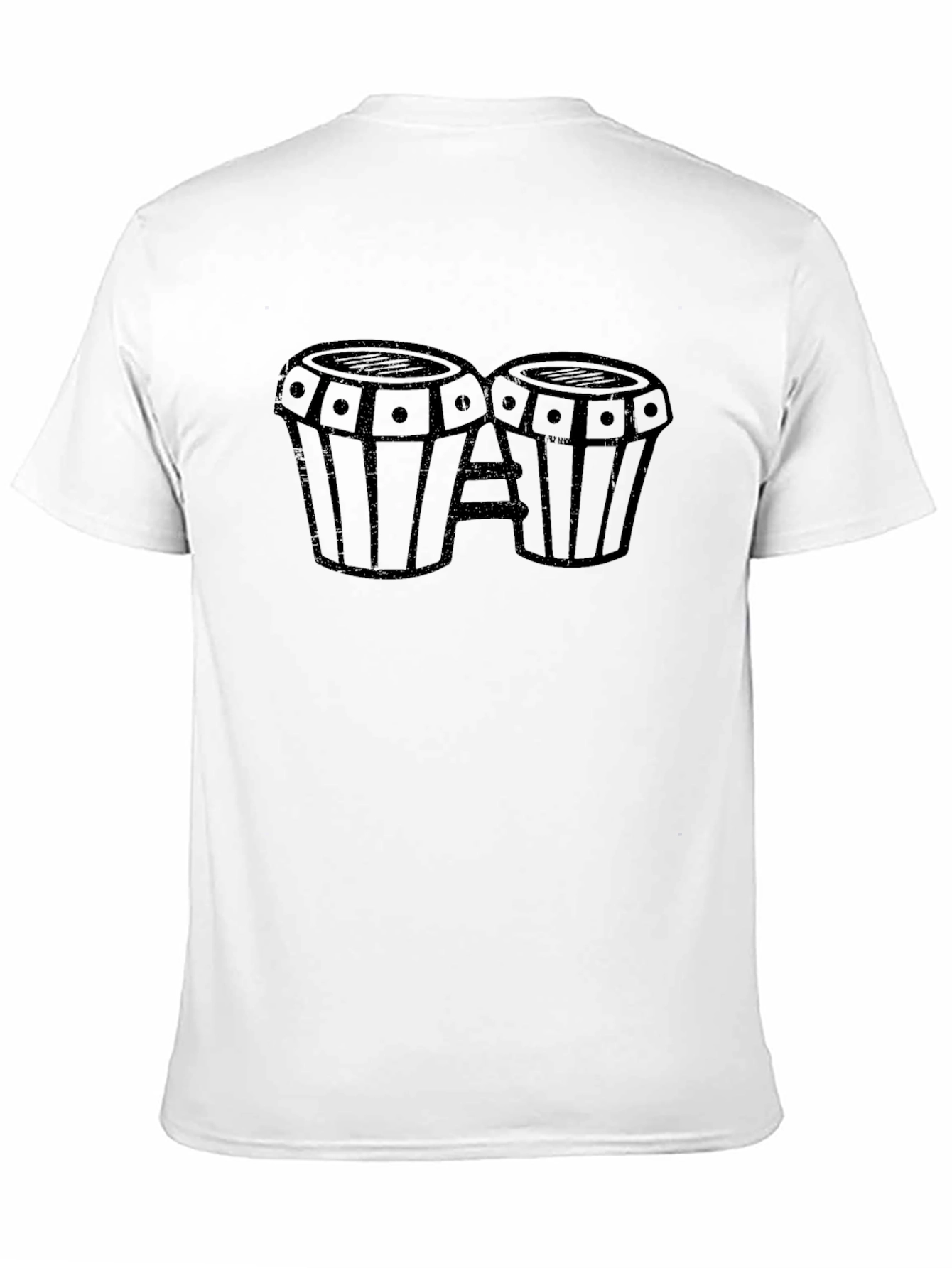 Bongo Drum Graphic Tee - Stylish Musician T-Shirt