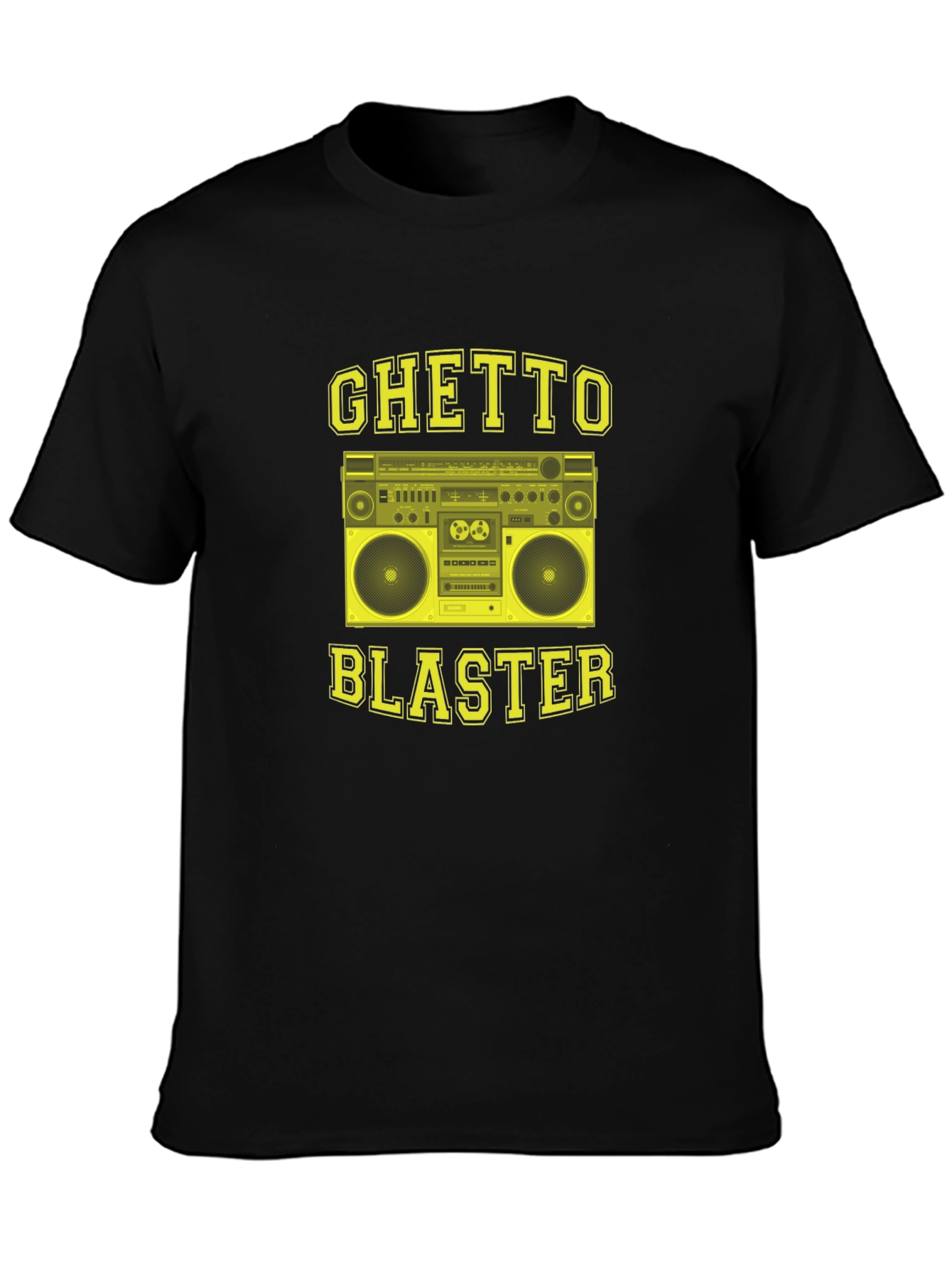 Ghetto Blaster T-Shirt - Retro Boombox Graphic Tee