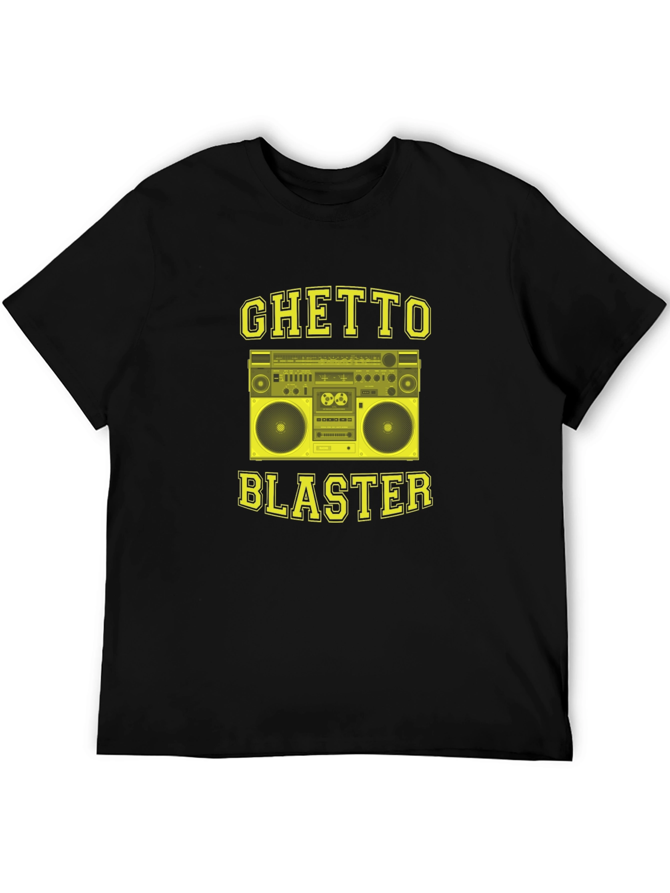 Ghetto Blaster T-Shirt - Retro Boombox Graphic Tee