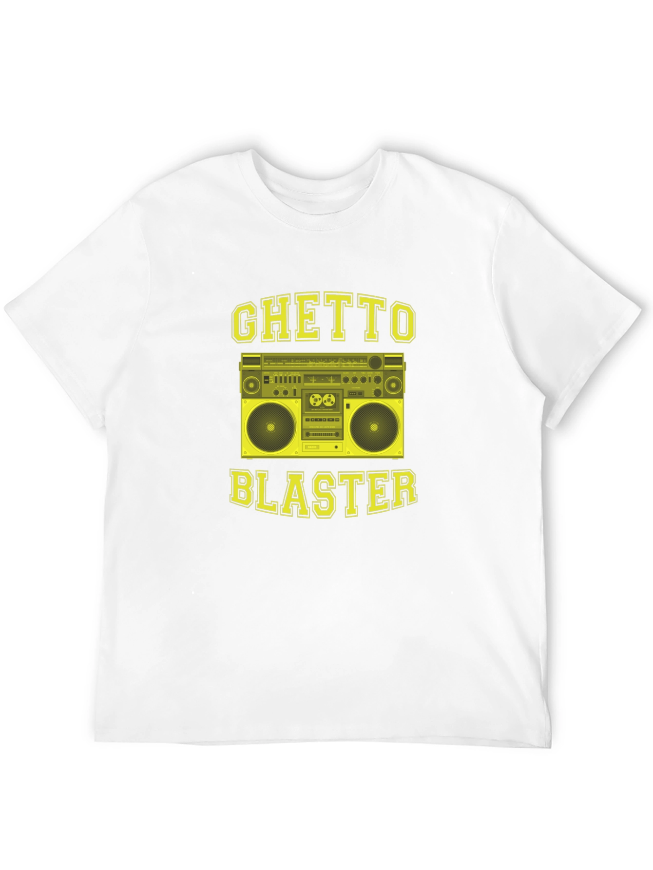 Ghetto Blaster T-Shirt - Retro Boombox Graphic Tee