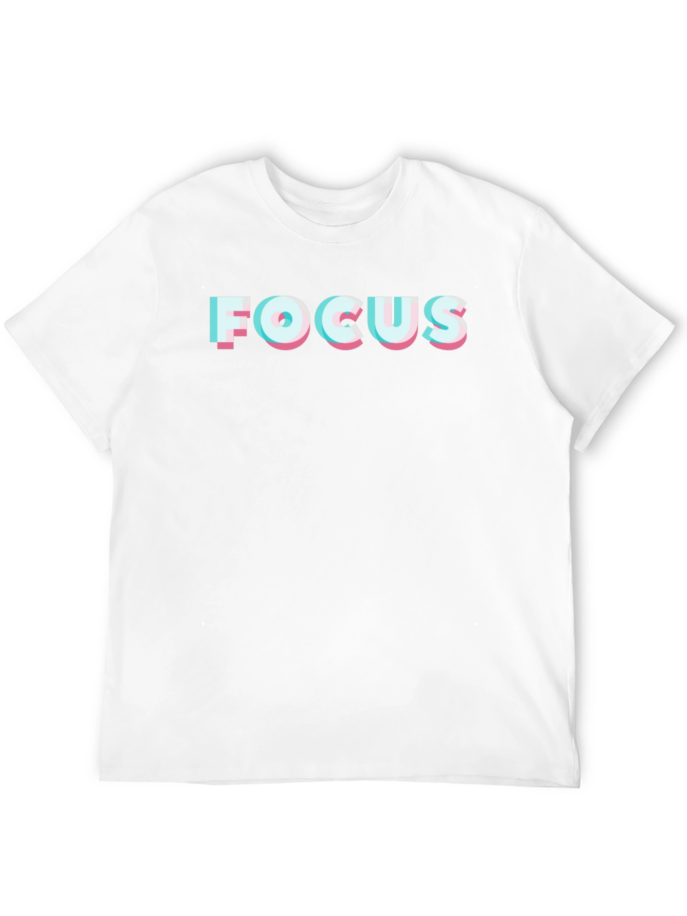 Focus Graphic T-Shirt - Stylish Black Tee