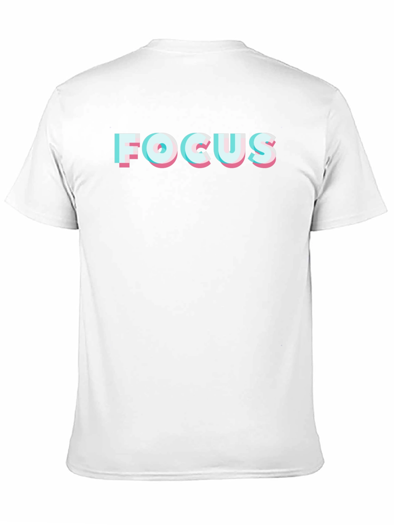 Focus Graphic T-Shirt - Stylish Black Tee