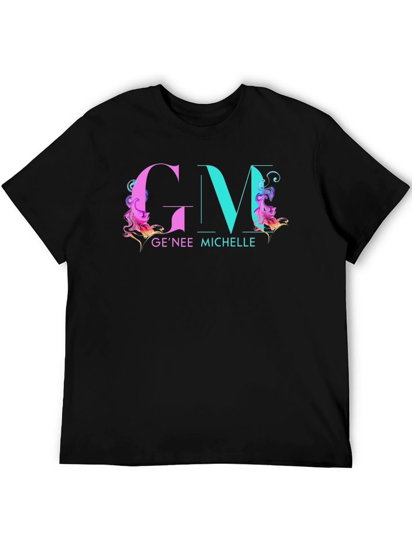 GM GeNee Michelle Black T-Shirt