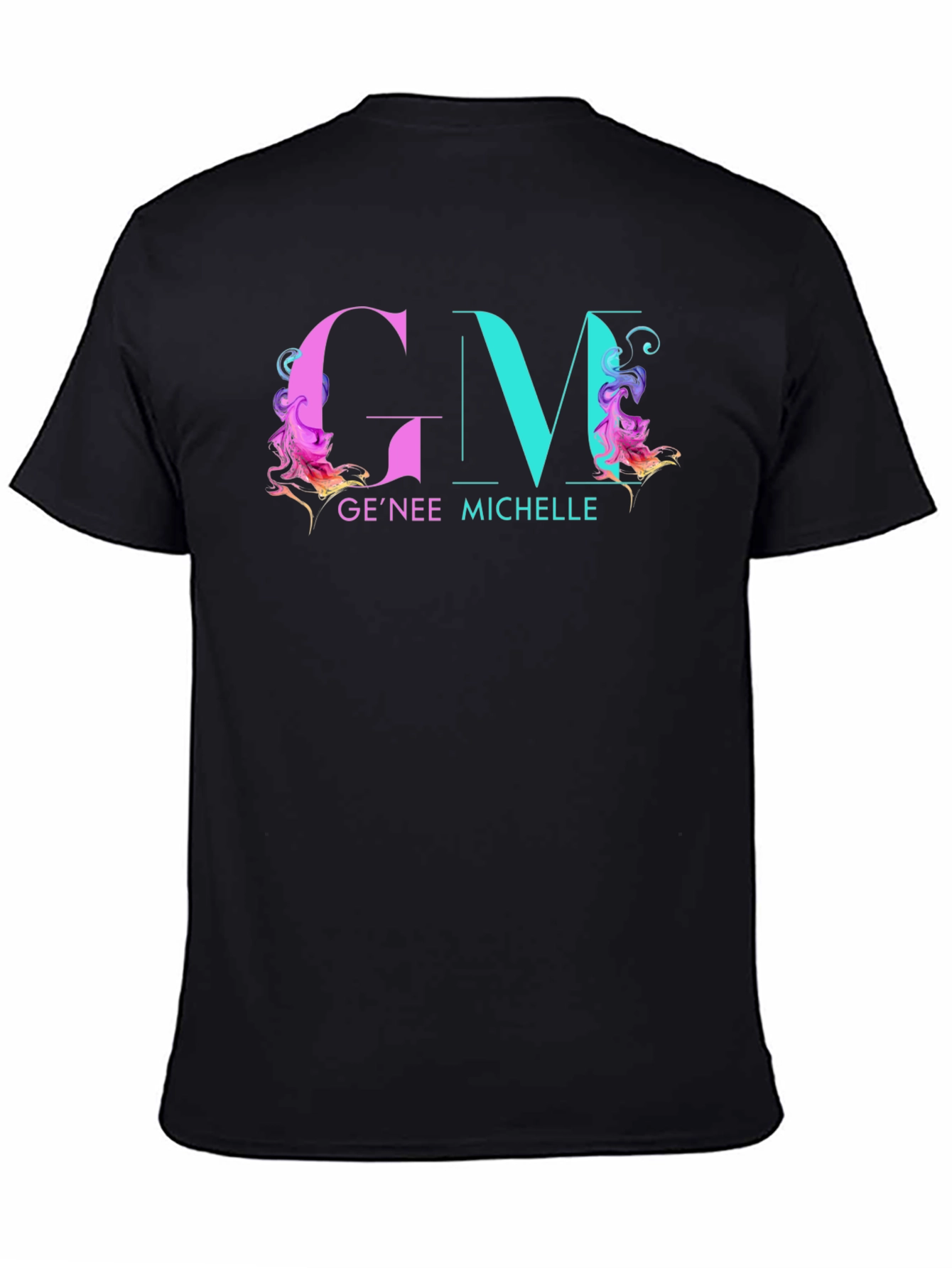 GM GeNee Michelle Black T-Shirt