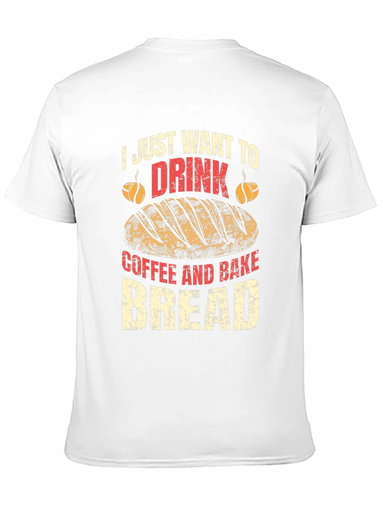 Coffee and Bread Graphic Tee - Unisex