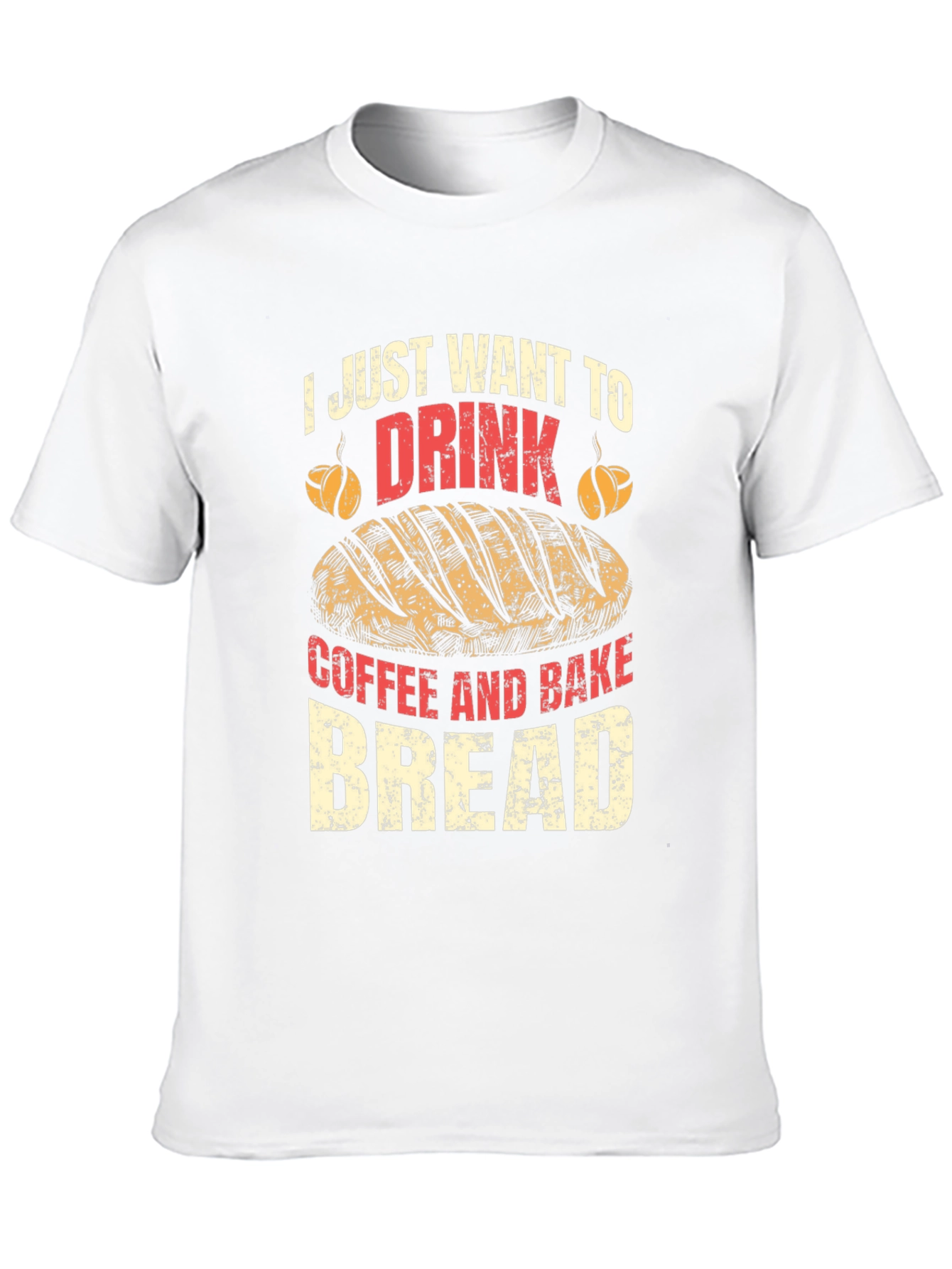 Coffee and Bread Graphic Tee - Unisex