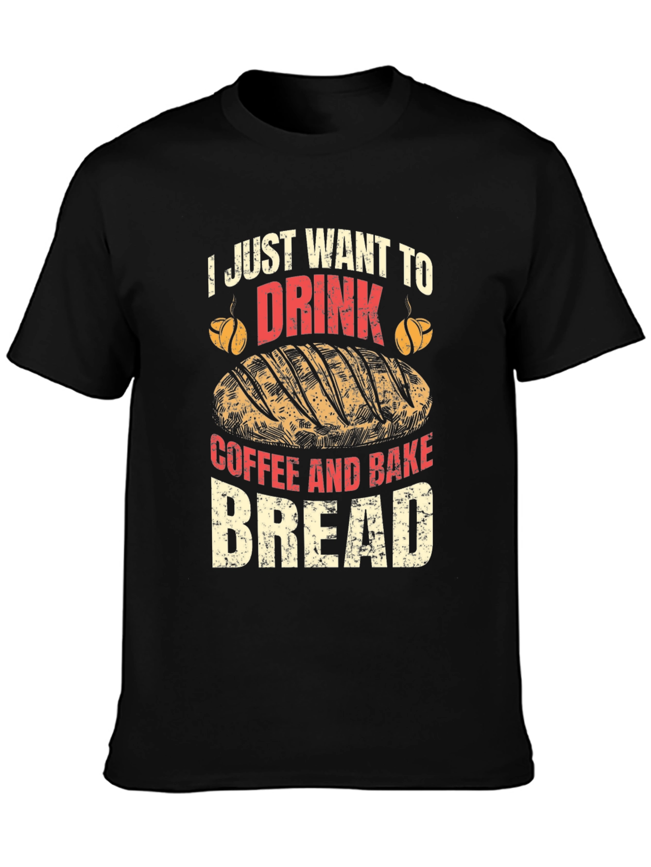 Coffee and Bread Graphic Tee - Unisex