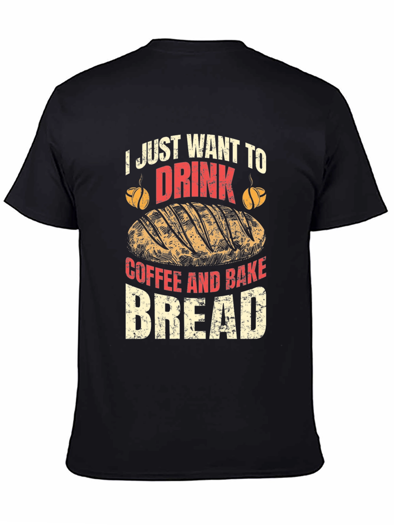 Coffee and Bread Graphic Tee - Unisex