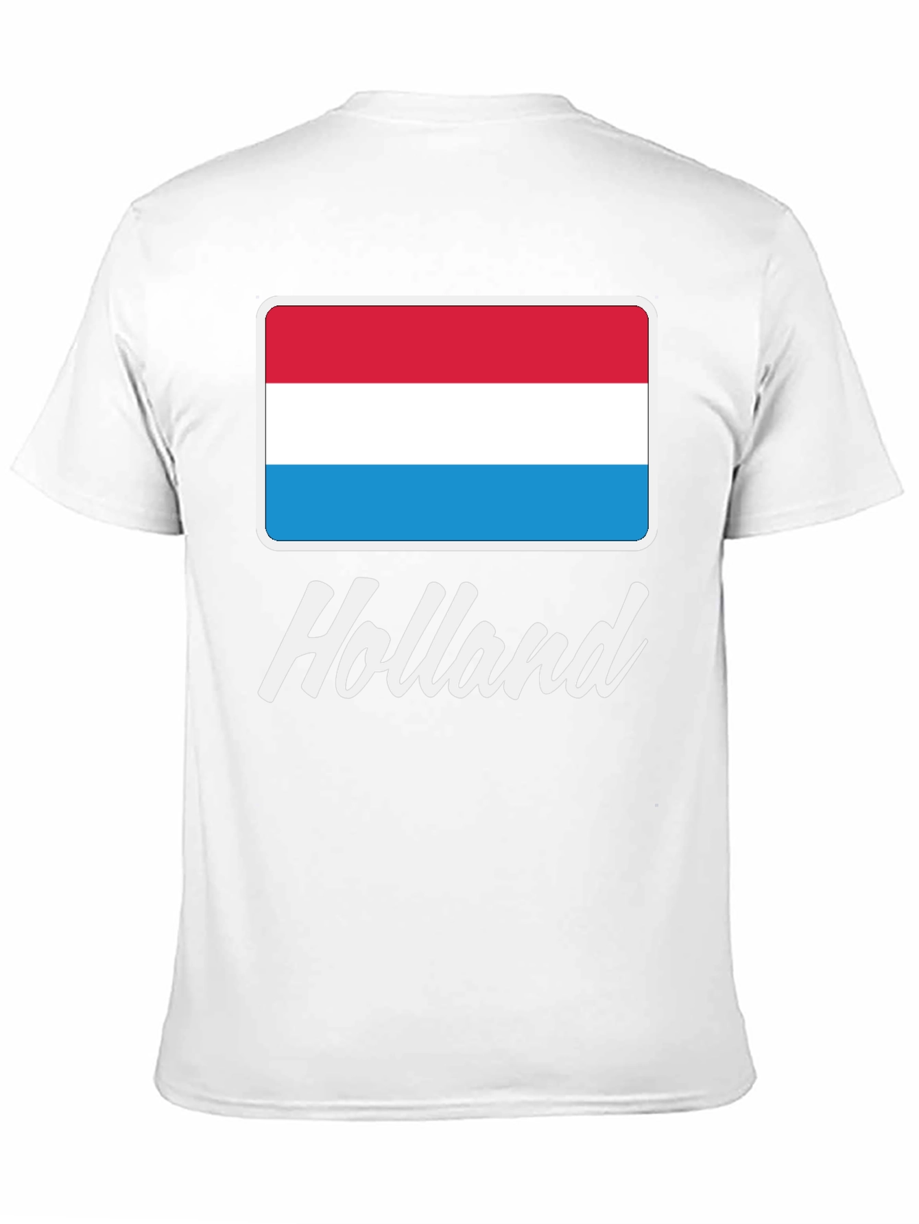 Holland Flag Graphic T-Shirt - Stylish Mens Tee