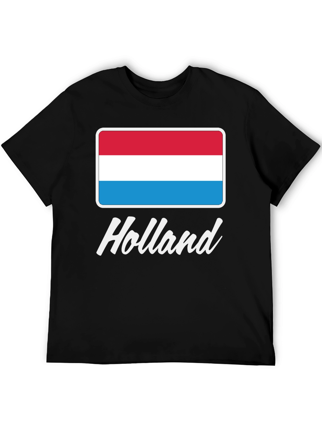 Holland Flag Graphic T-Shirt - Stylish Mens Tee