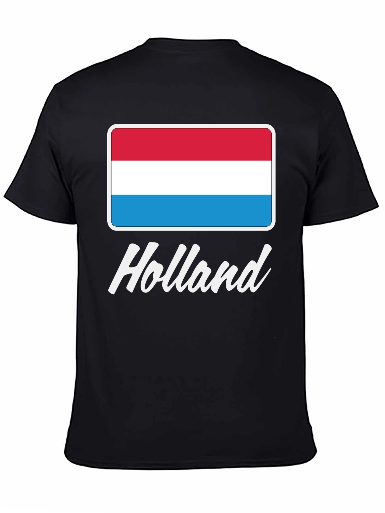 Holland Flag Graphic T-Shirt - Stylish Mens Tee