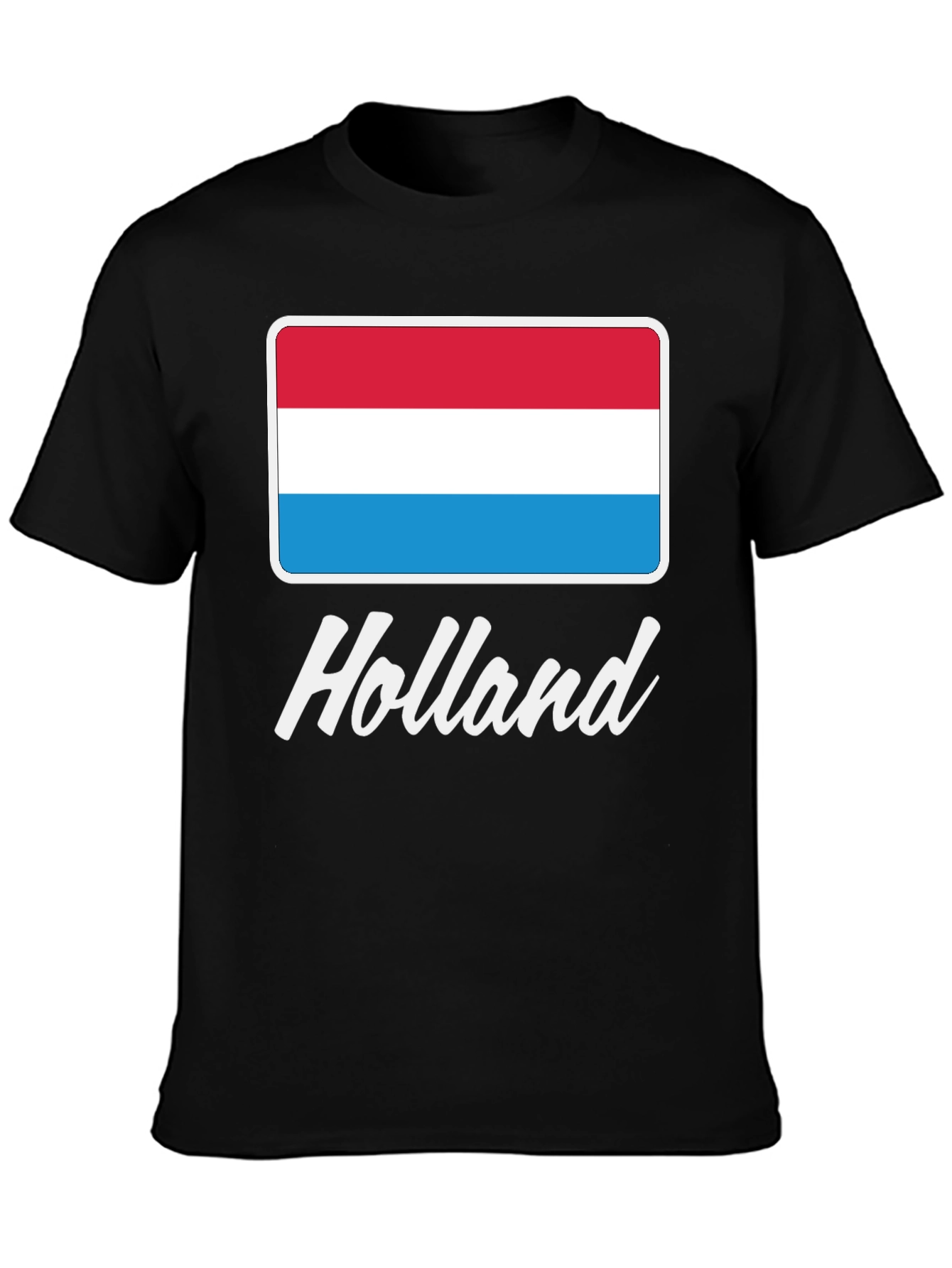 Holland Flag Graphic T-Shirt - Stylish Mens Tee