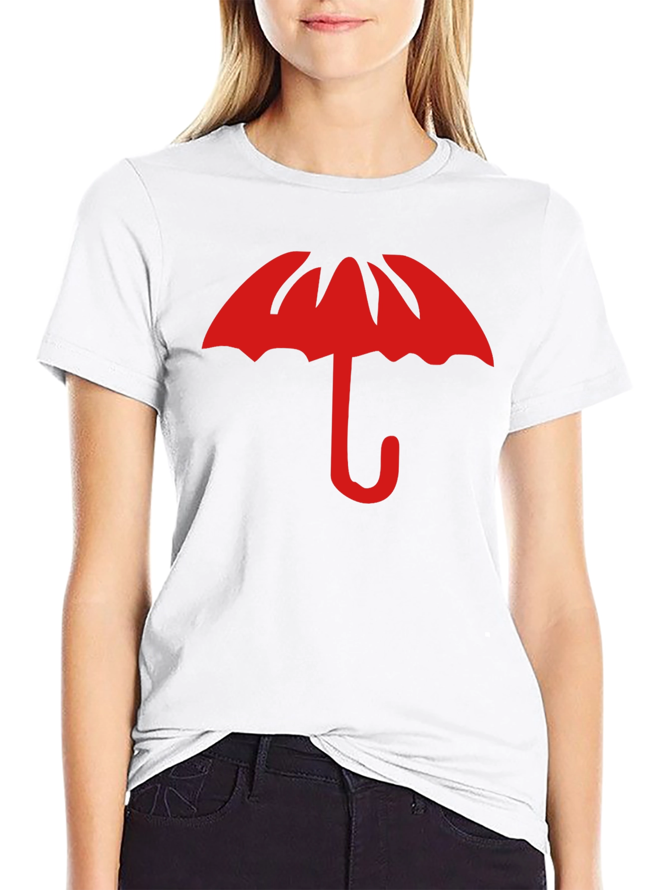 Umbrella Academy Style Graphic Tee - Black