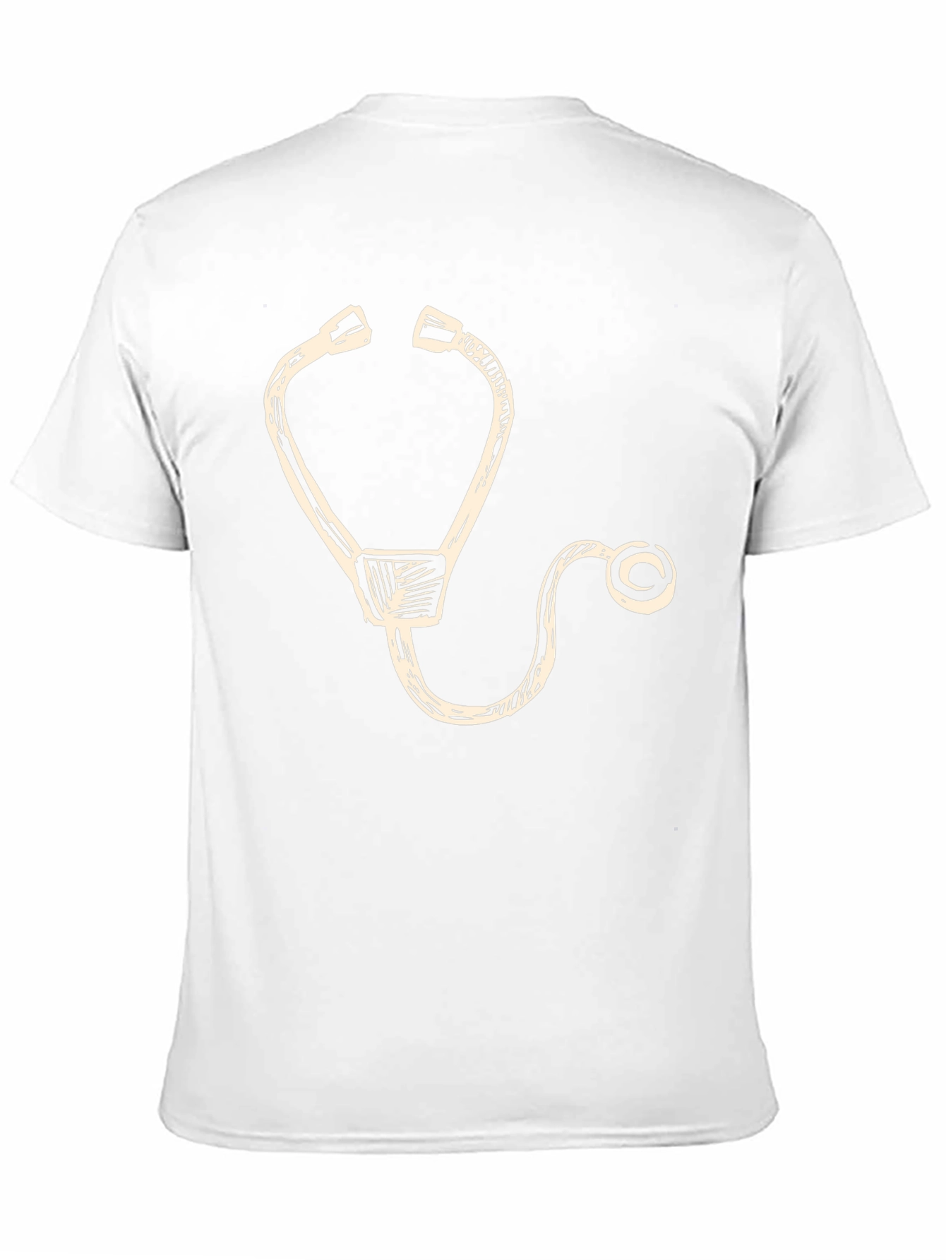 Stethoscope Graphic T-Shirt - Medical Profession Tee