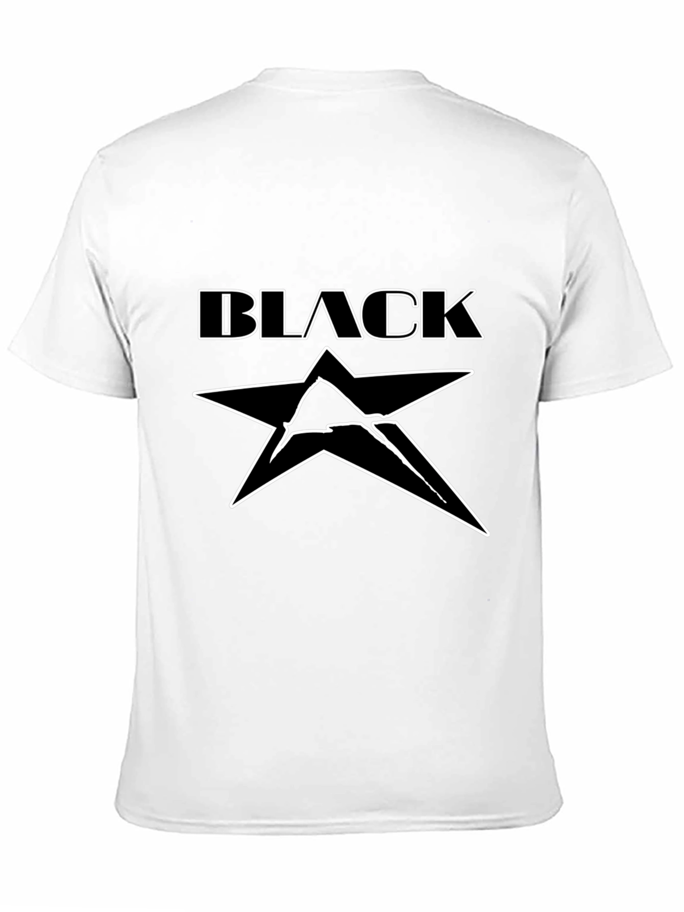Black Star Graphic Tee - Modern Unisex T-Shirt