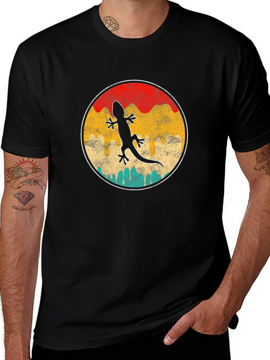 Retro Lizard T-Shirt - Vintage Reptile Graphic Tee