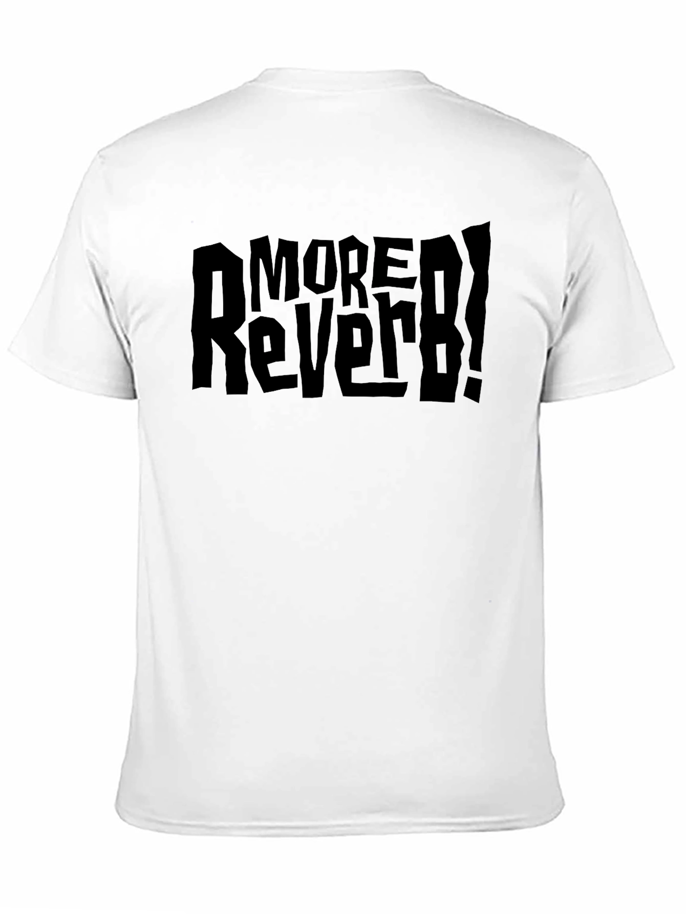 More Reverb! Graphic Black T-Shirt