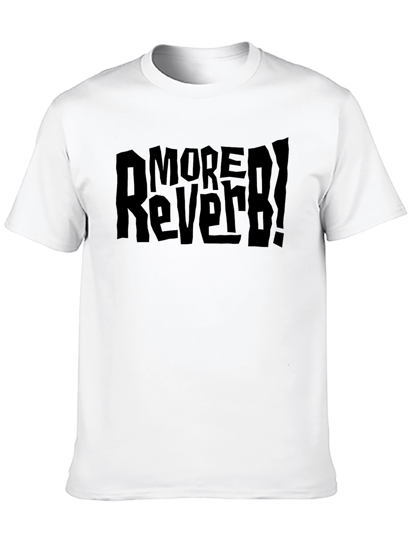 More Reverb! Graphic Black T-Shirt