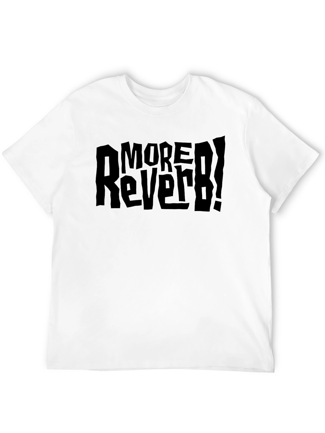 More Reverb! Graphic Black T-Shirt