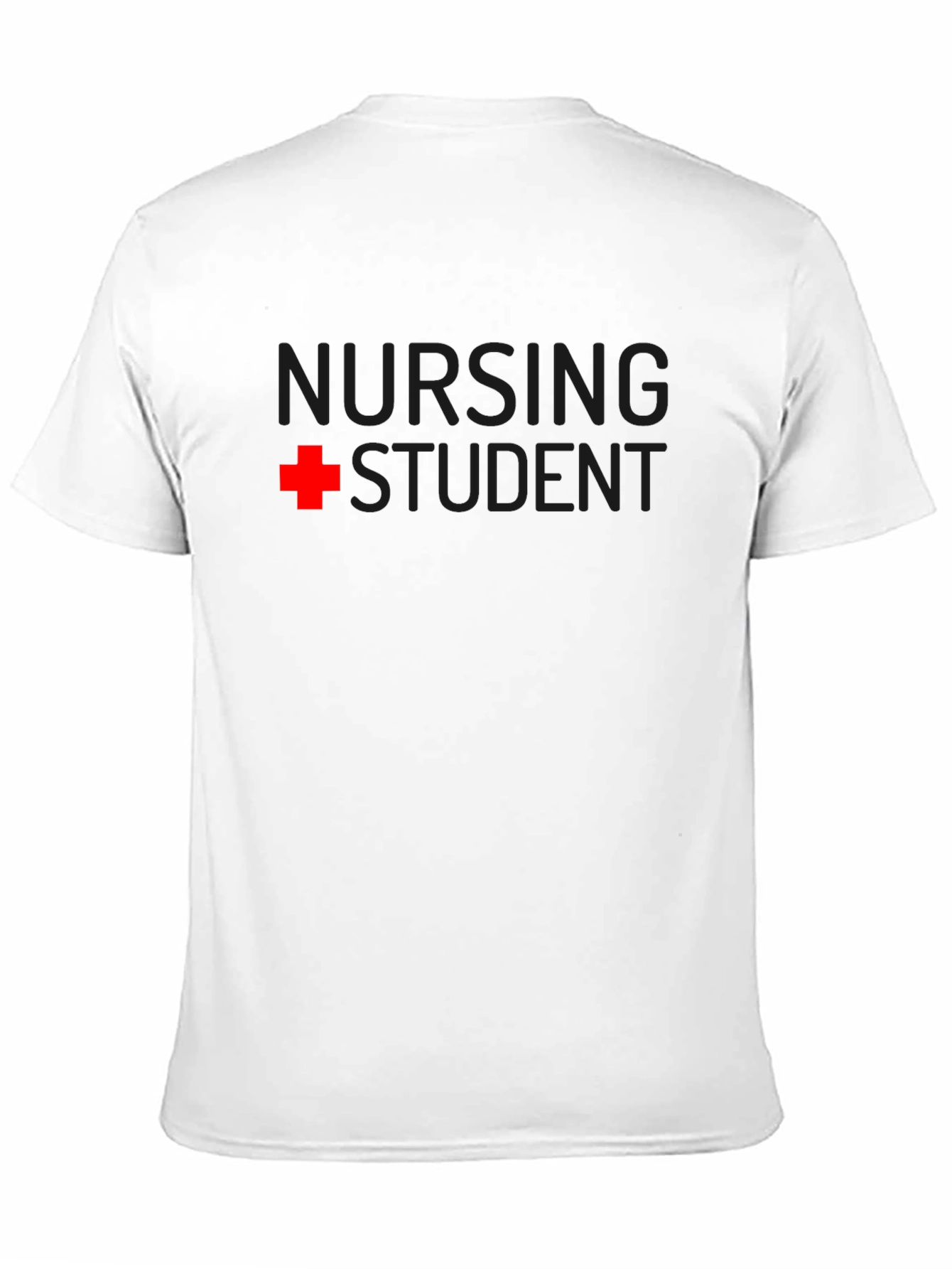Nursing Student T-Shirt - Black Crew Neck Tee
