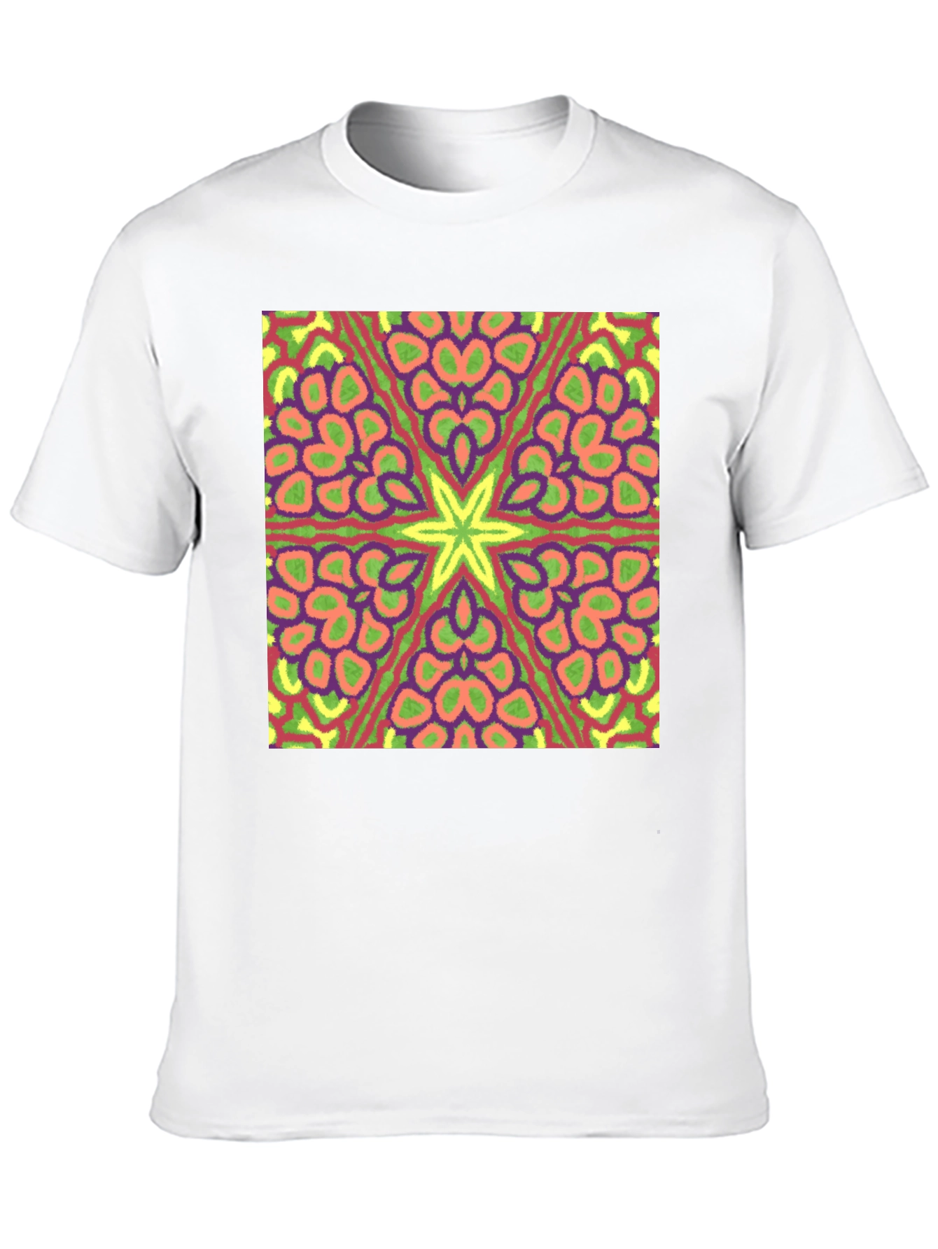 Kaleidoscope Starburst Tee - Black