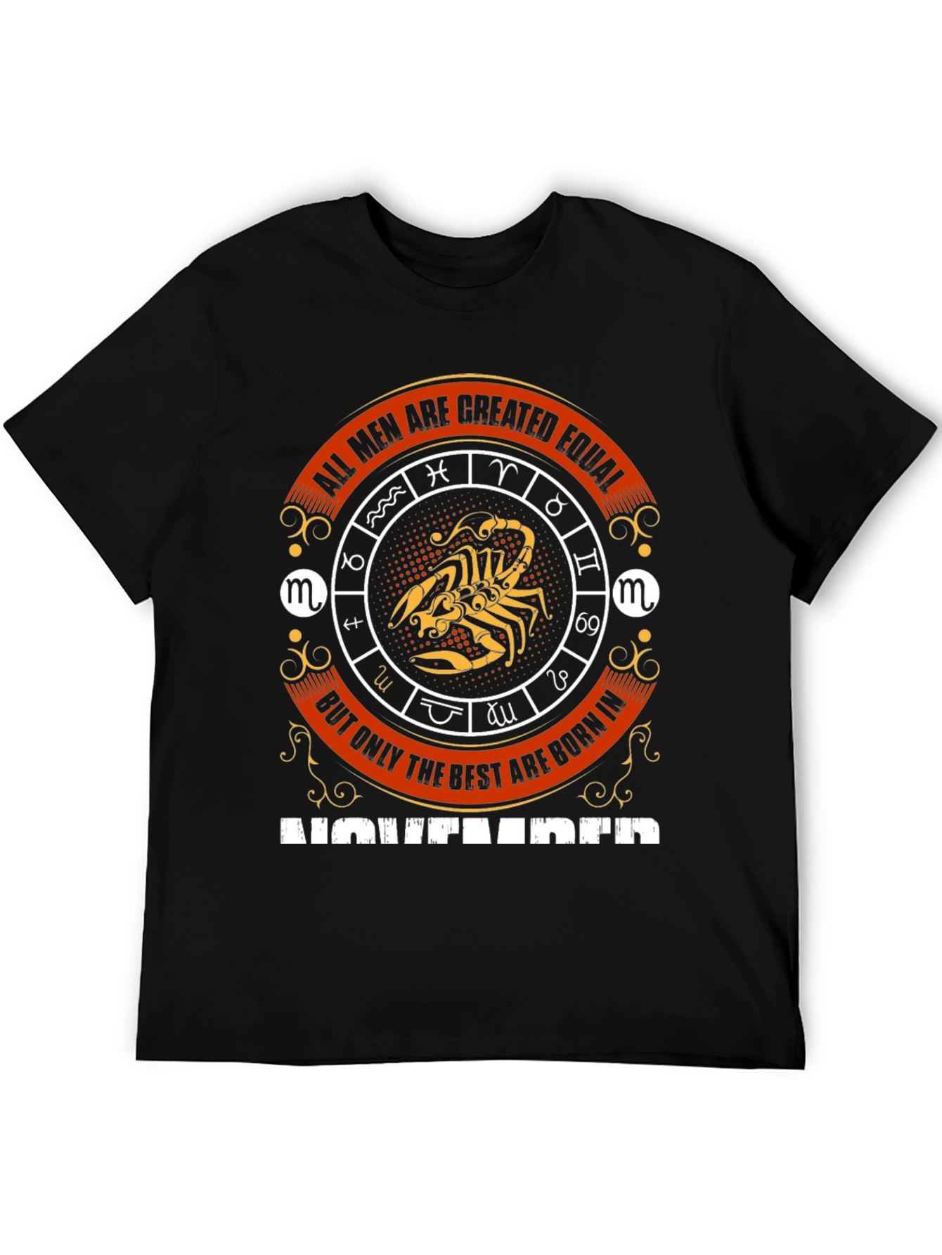 November Scorpio Zodiac T-Shirt