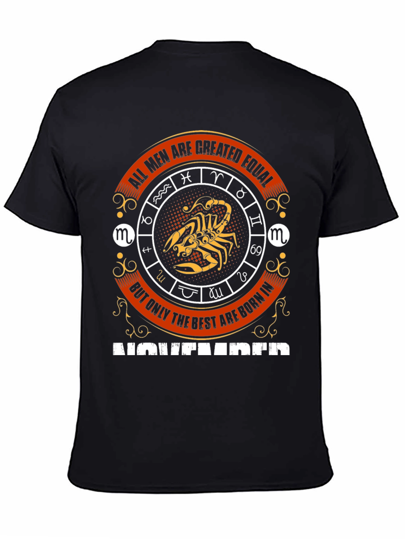 November Scorpio Zodiac T-Shirt