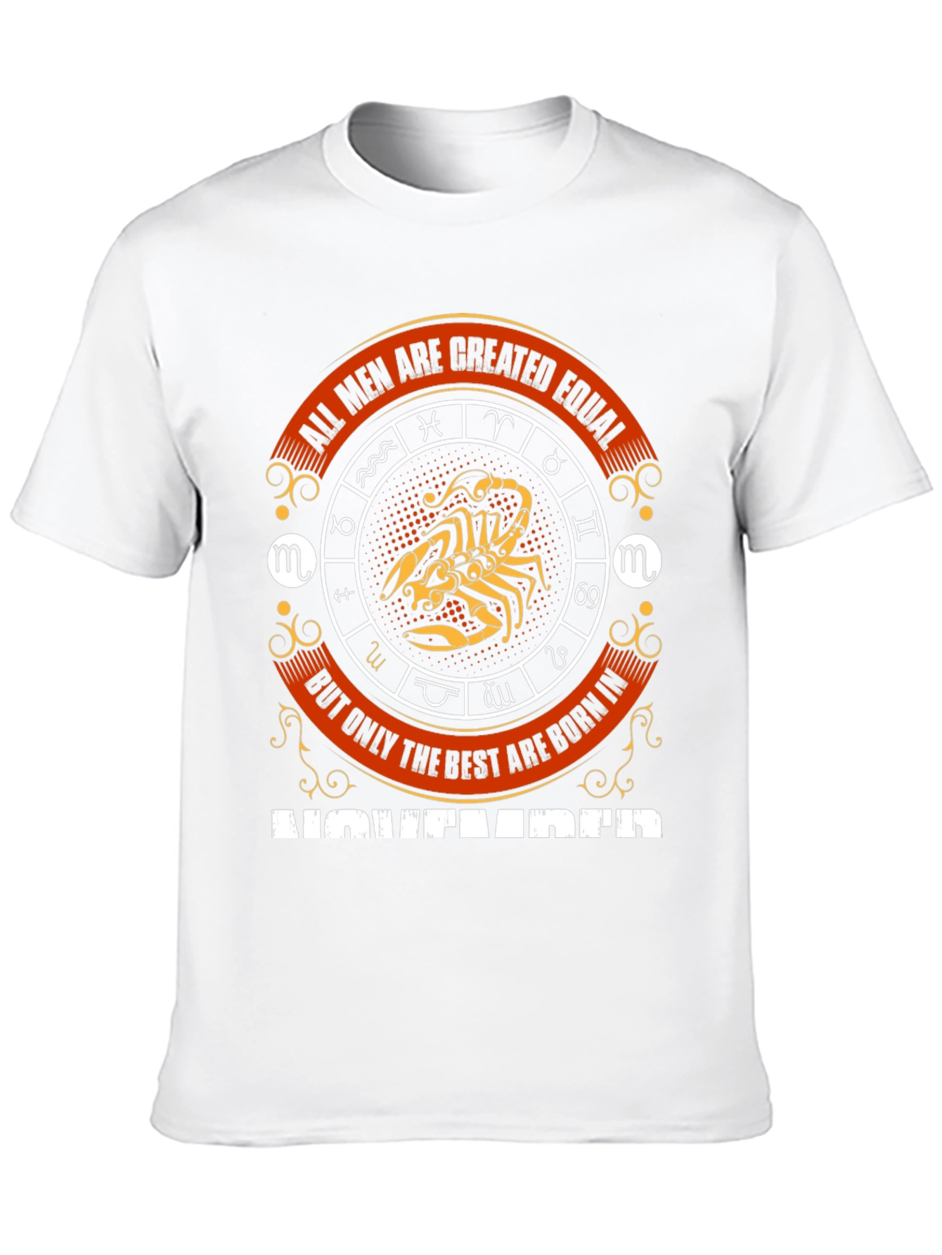 November Scorpio Zodiac T-Shirt