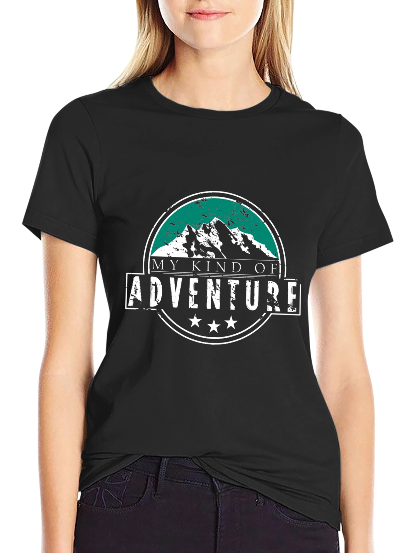 My Kind of Adventure Black T-Shirt