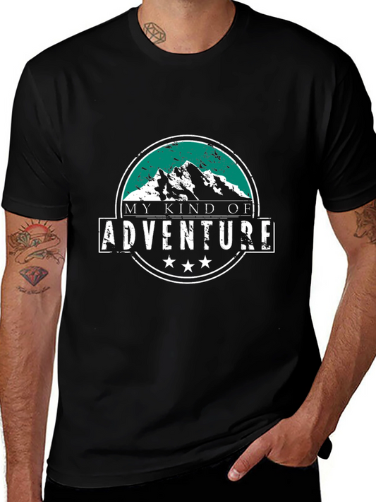 My Kind of Adventure Black T-Shirt
