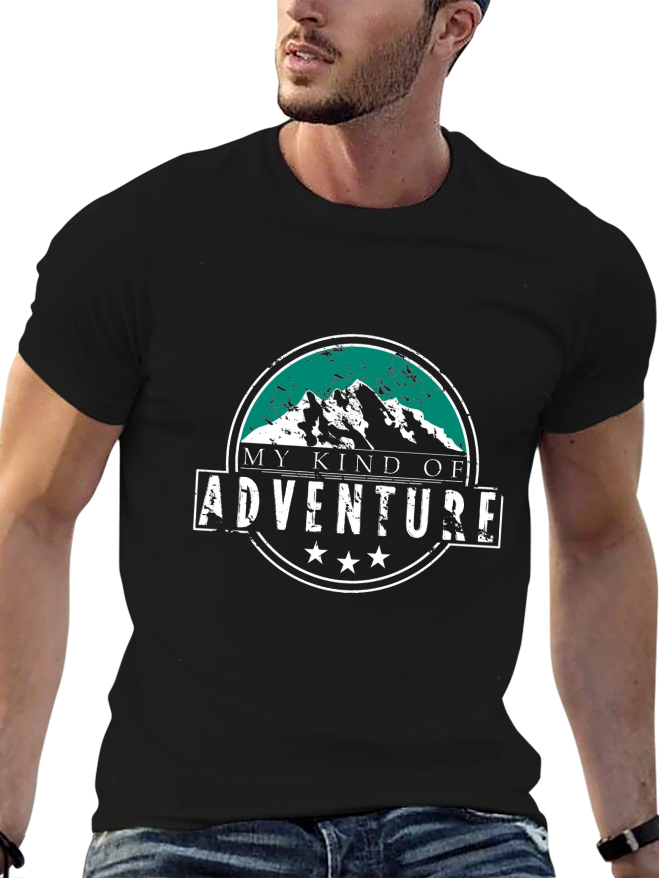 My Kind of Adventure Black T-Shirt