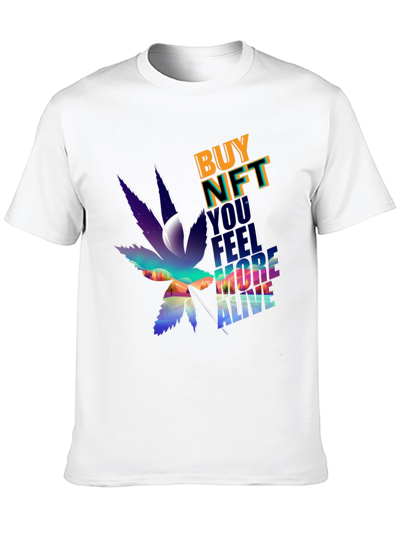 Buy NFT Feel More Alive Graphic T-Shirt