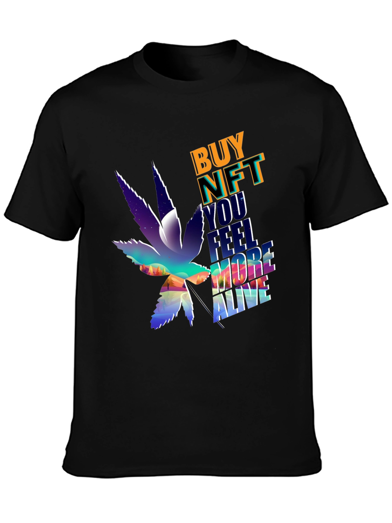 Buy NFT Feel More Alive Graphic T-Shirt