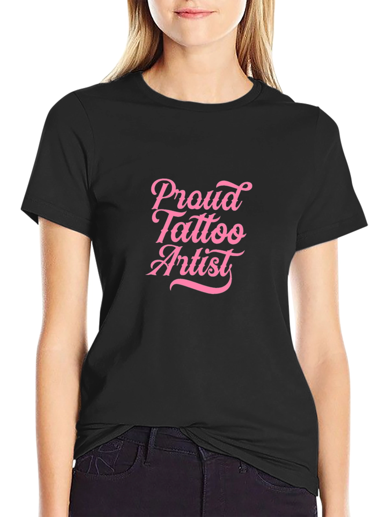 Proud Tattoo Artist Tee - Black