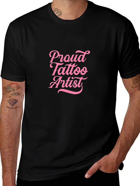 Proud Tattoo Artist Tee - Black