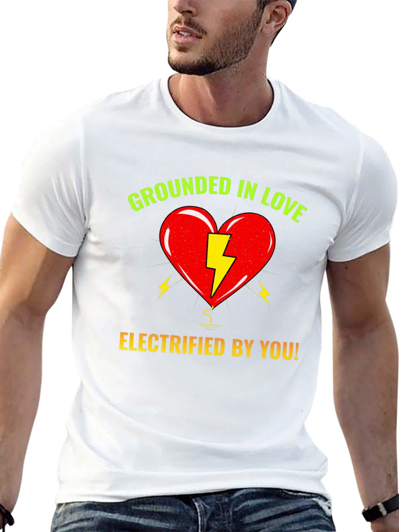 Grounded in Love Electrified by You T-Shirt
