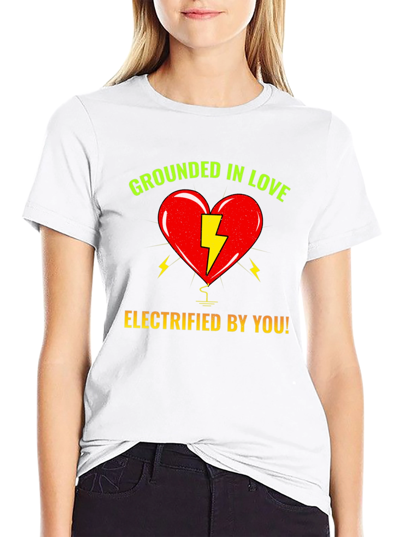 Grounded in Love Electrified by You T-Shirt
