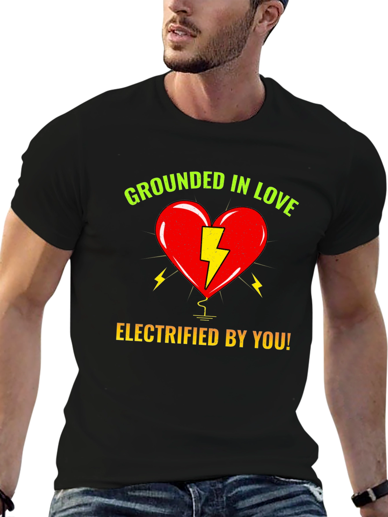Grounded in Love Electrified by You T-Shirt